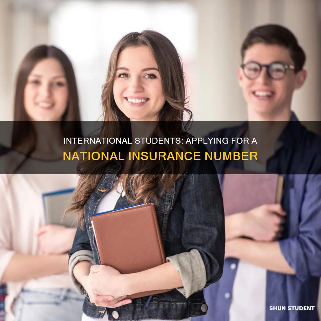 how to apply for national insurance number for international students
