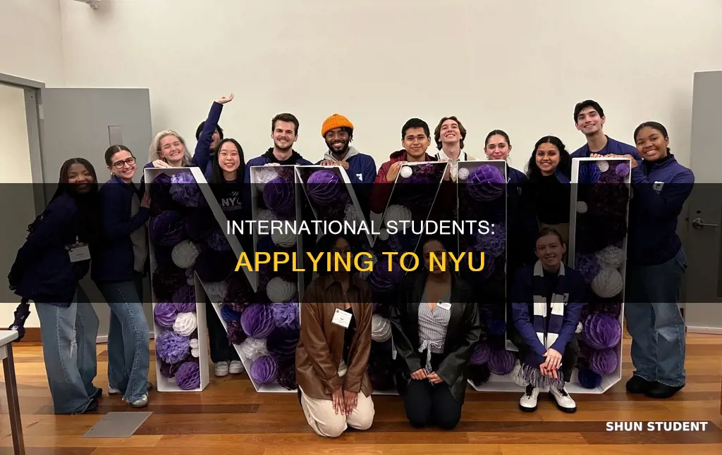 how to apply for nyu as an international student