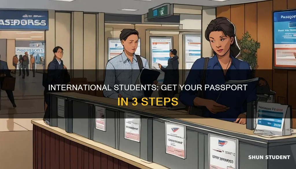 how to apply for passport for international students