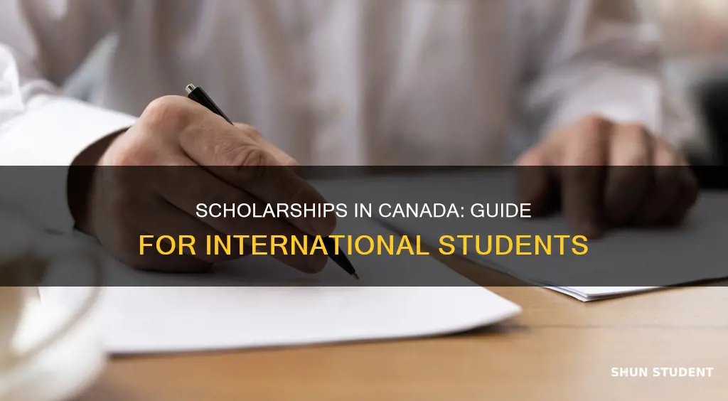 how to apply for scholarship in canada for international students