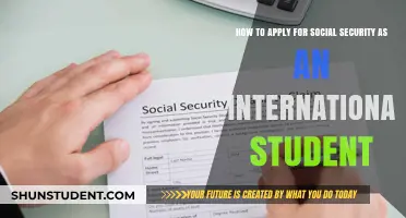 Social Security Application Guide for International Students