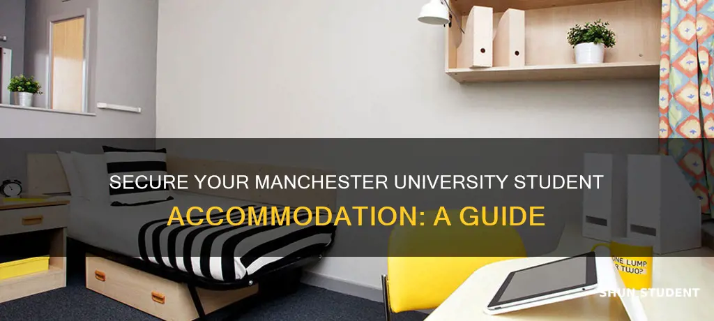 how to apply for student accommodation manchester university