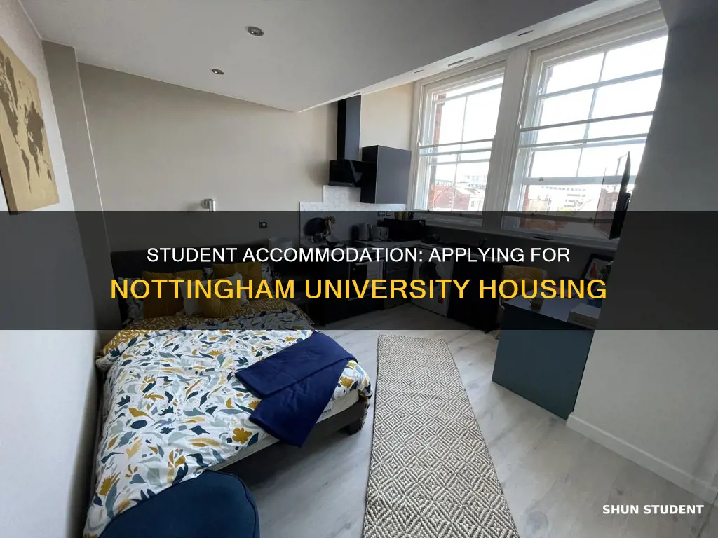 how to apply for student accommodation nottingham university