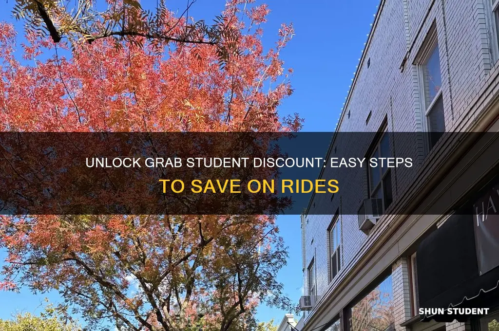 how to apply for student discount in grab