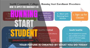 Unlocking University Dreams: A Guide to Running Start Applications