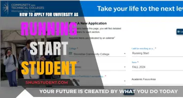Running Start: University Application Strategies