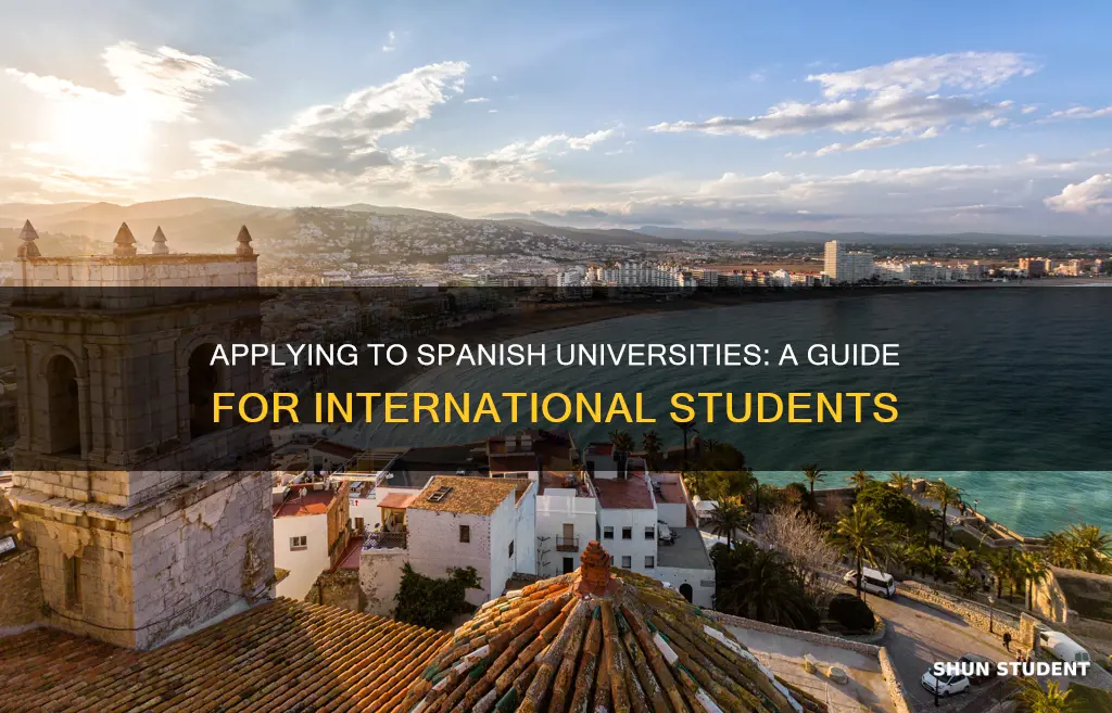 how to apply for university in spain for international students