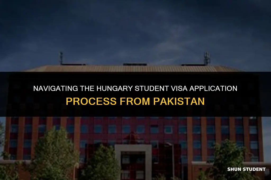 how to apply hungary student visa from pakistan