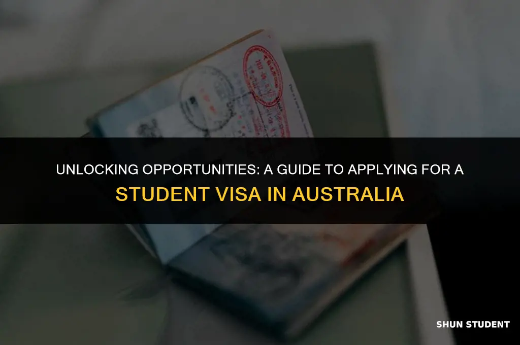 how to apply in australia for student visa