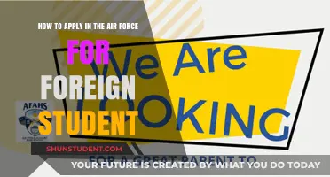 A Comprehensive Guide for Foreign Students Applying to the Air Force