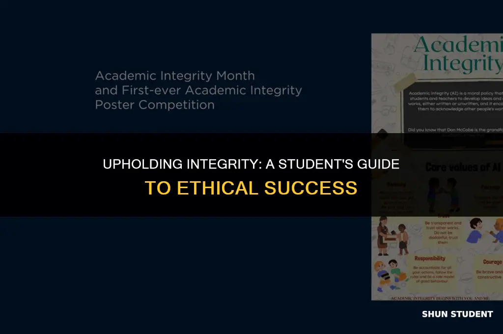 how to apply integrity as a student