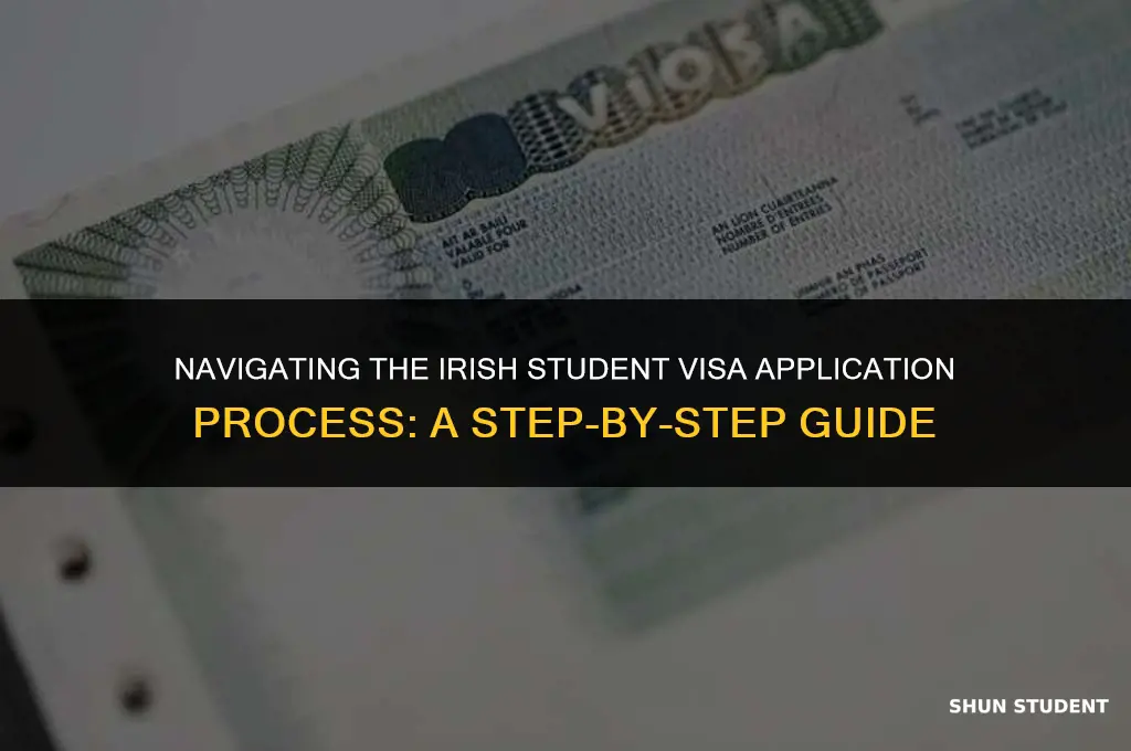 how to apply ireland student visa