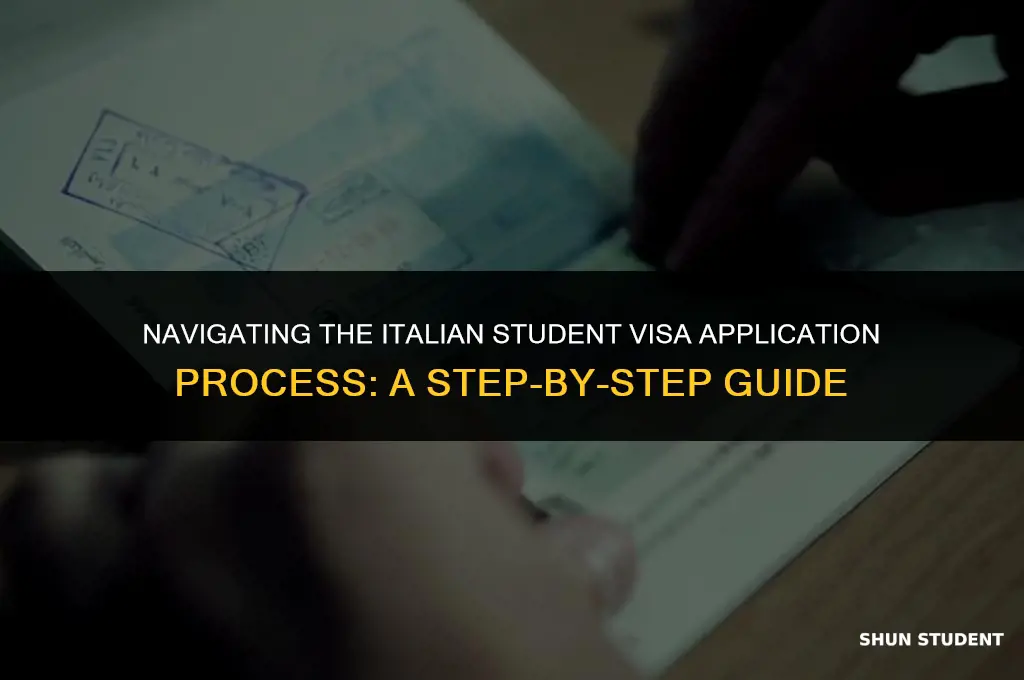how to apply italy student visa