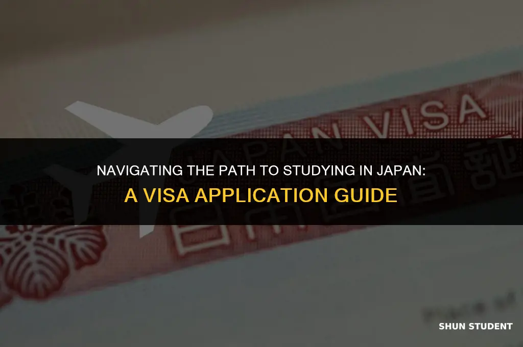 how to apply japan student visa