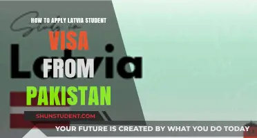 Navigating the Latvia Student Visa Application Process from Pakistan