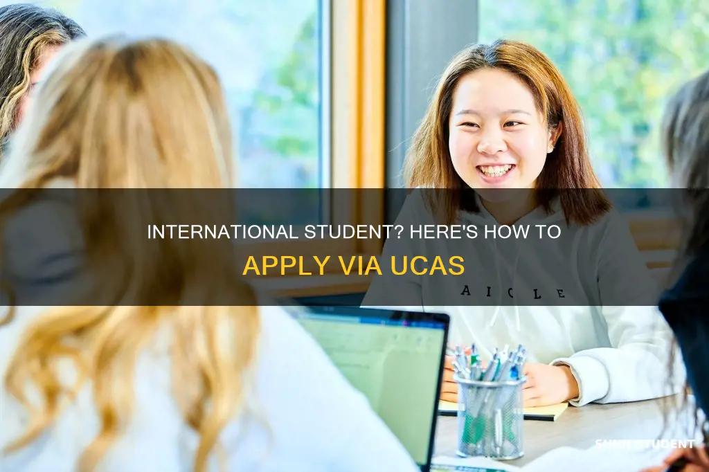 how to apply on ucas as an international student