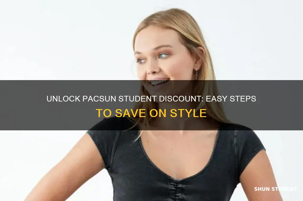 how to apply pacsun student discount