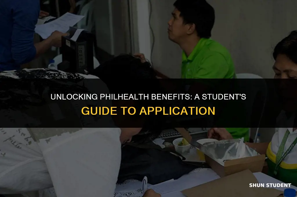how to apply philhealth as a student