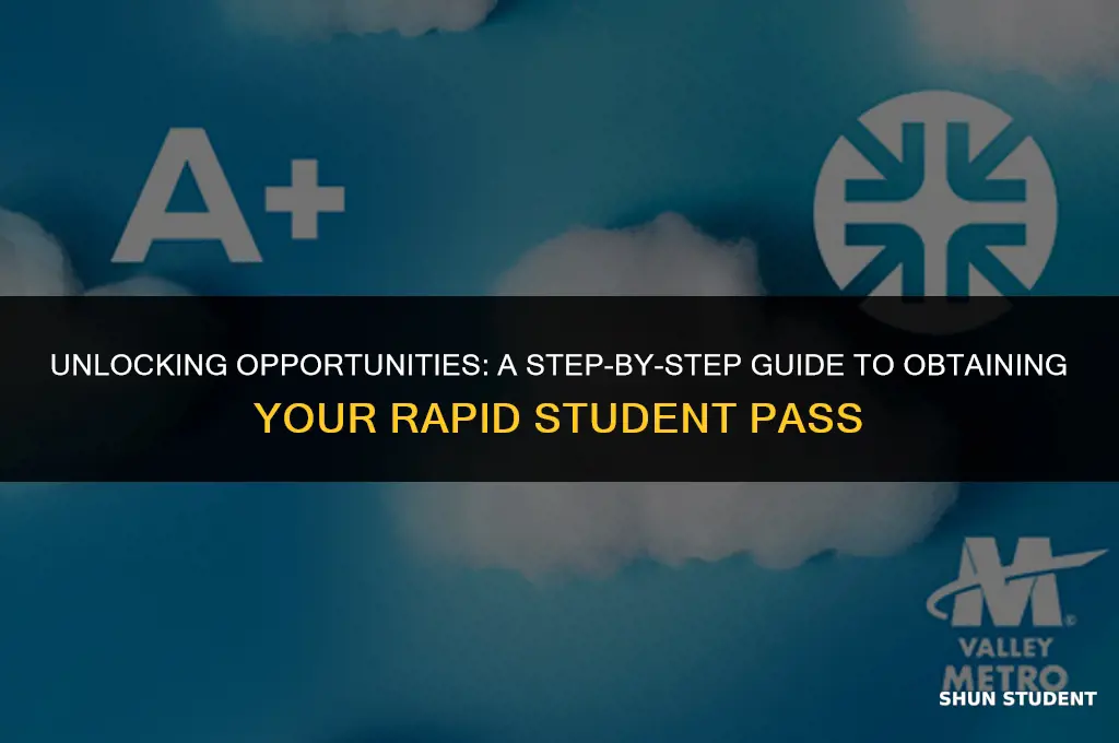 how to apply rapid student pass