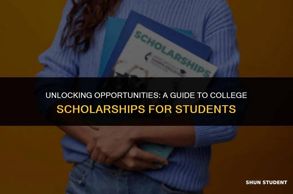 how to apply scholarship for college students