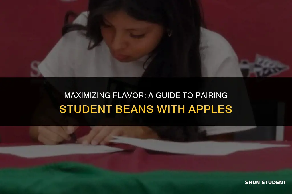 how to apply student beans to apple