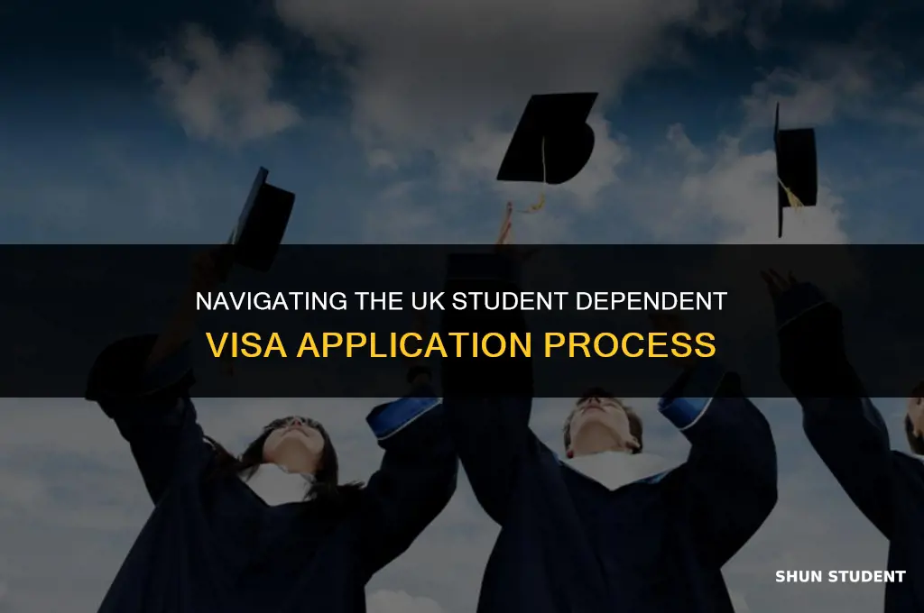 how to apply student dependent visa for uk