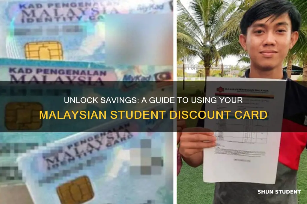 how to apply student discount card malaysia