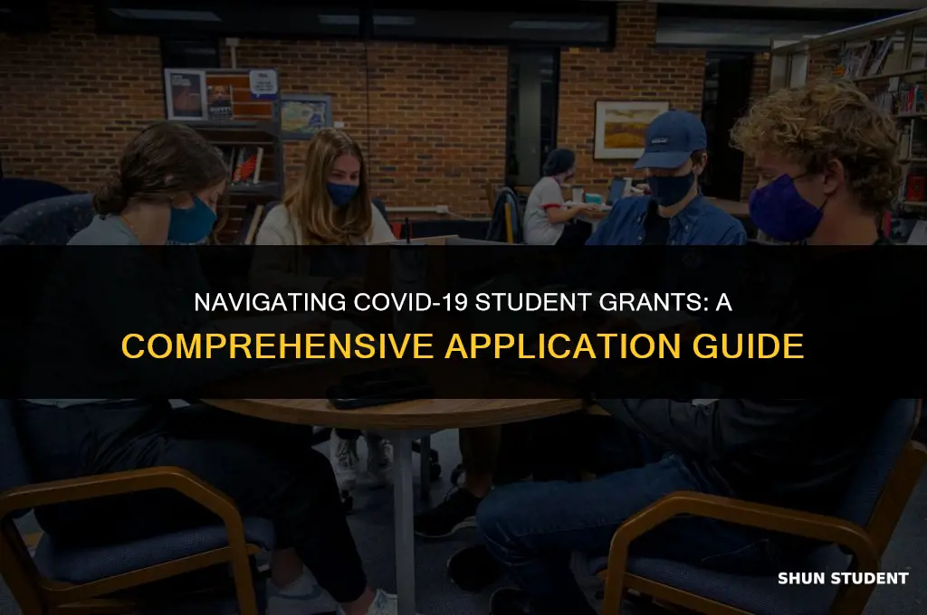 how to apply student grant covid