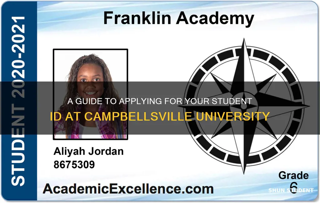 how to apply student id card in campbellsville ky university