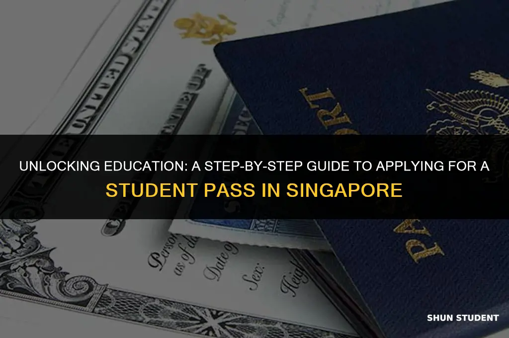 how to apply student pass in singapore