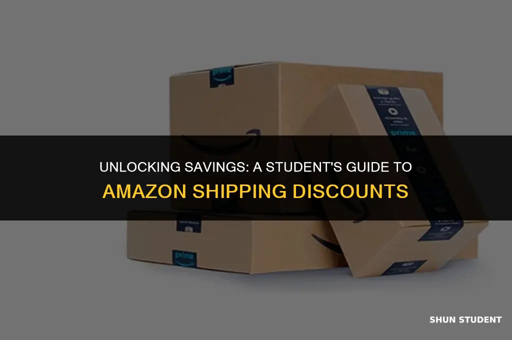 how to apply student shipping on amazon