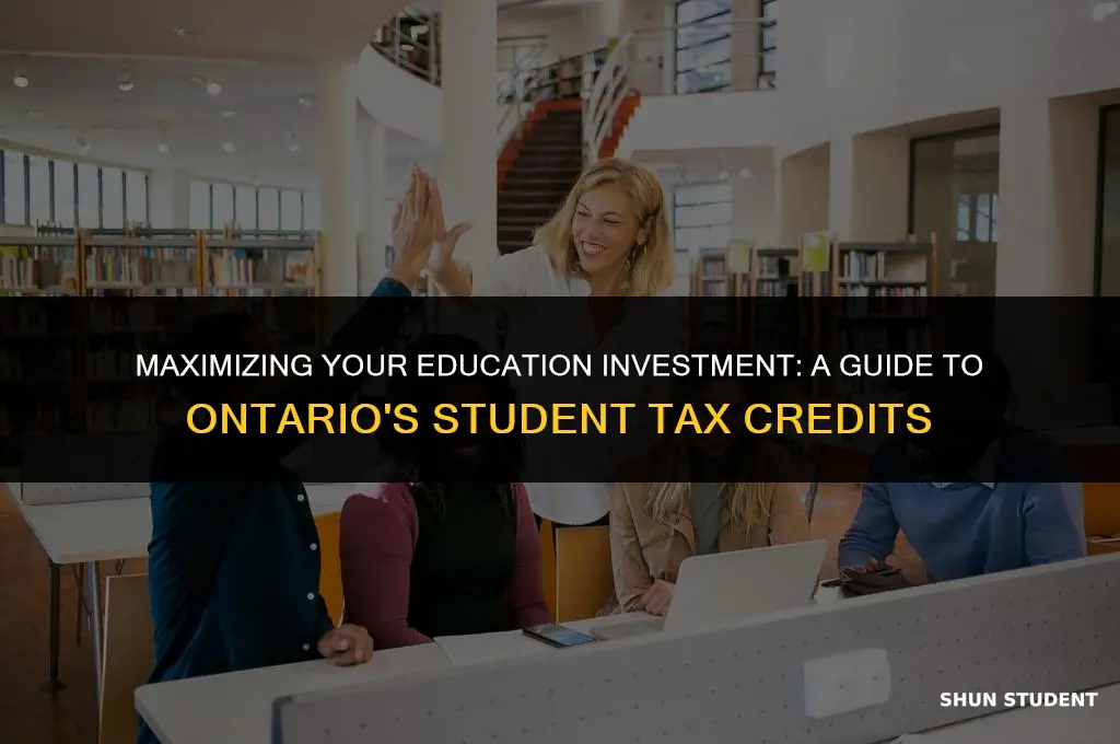 how to apply student tax credit ontario