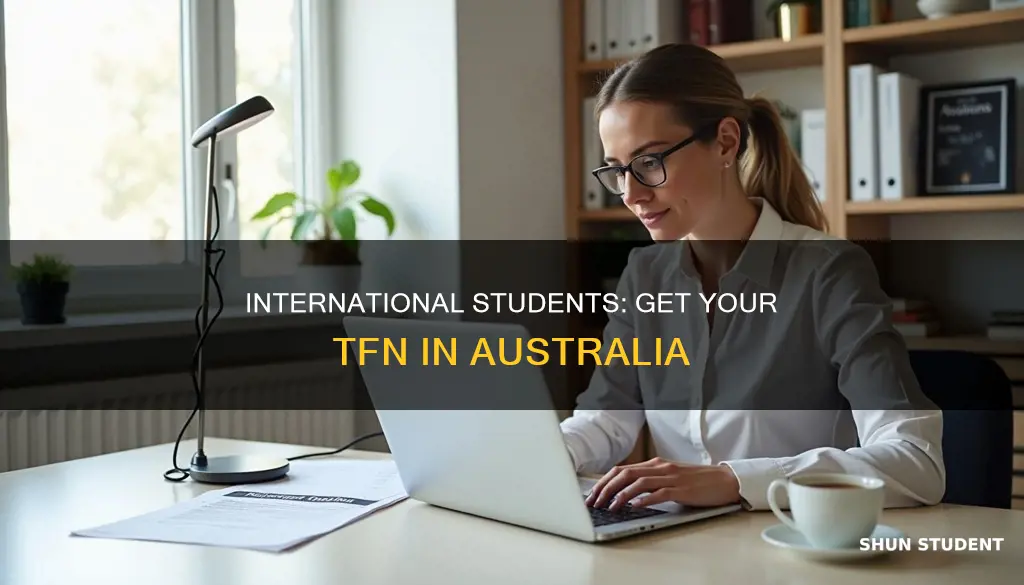 how to apply tfn for international student in australia