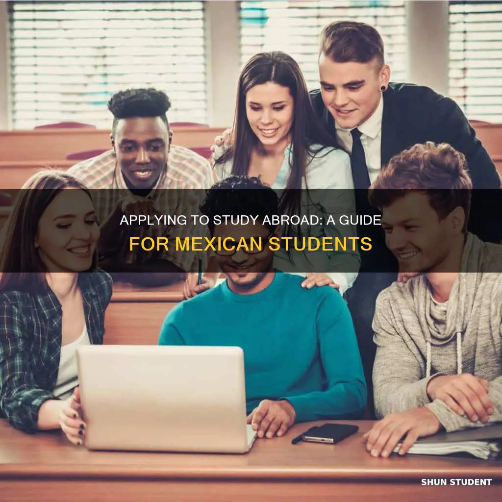 how to apply to be a international student from mexico