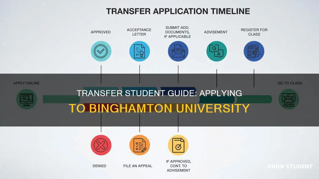 how to apply to binghamton university as a transfer student