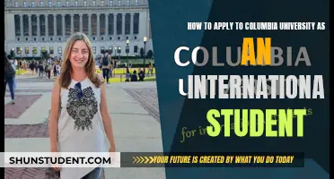 Unveiling the Secrets: A Guide to Columbia's International Admissions