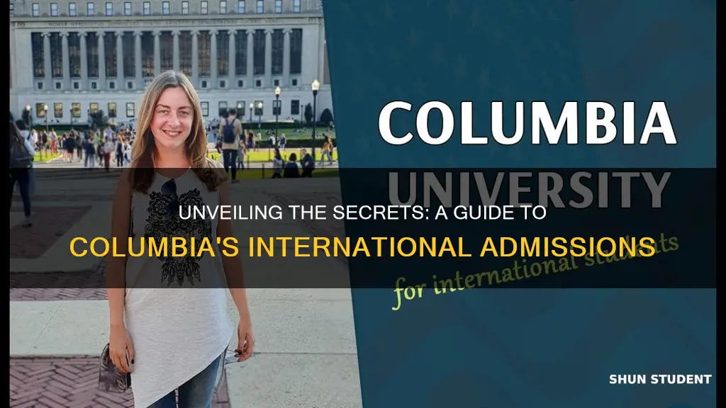 how to apply to columbia university as an international student