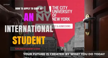 International Students: Applying to CUNY, Step by Step