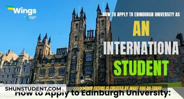 Unlocking Edinburgh: A Guide to Applying as an International Student