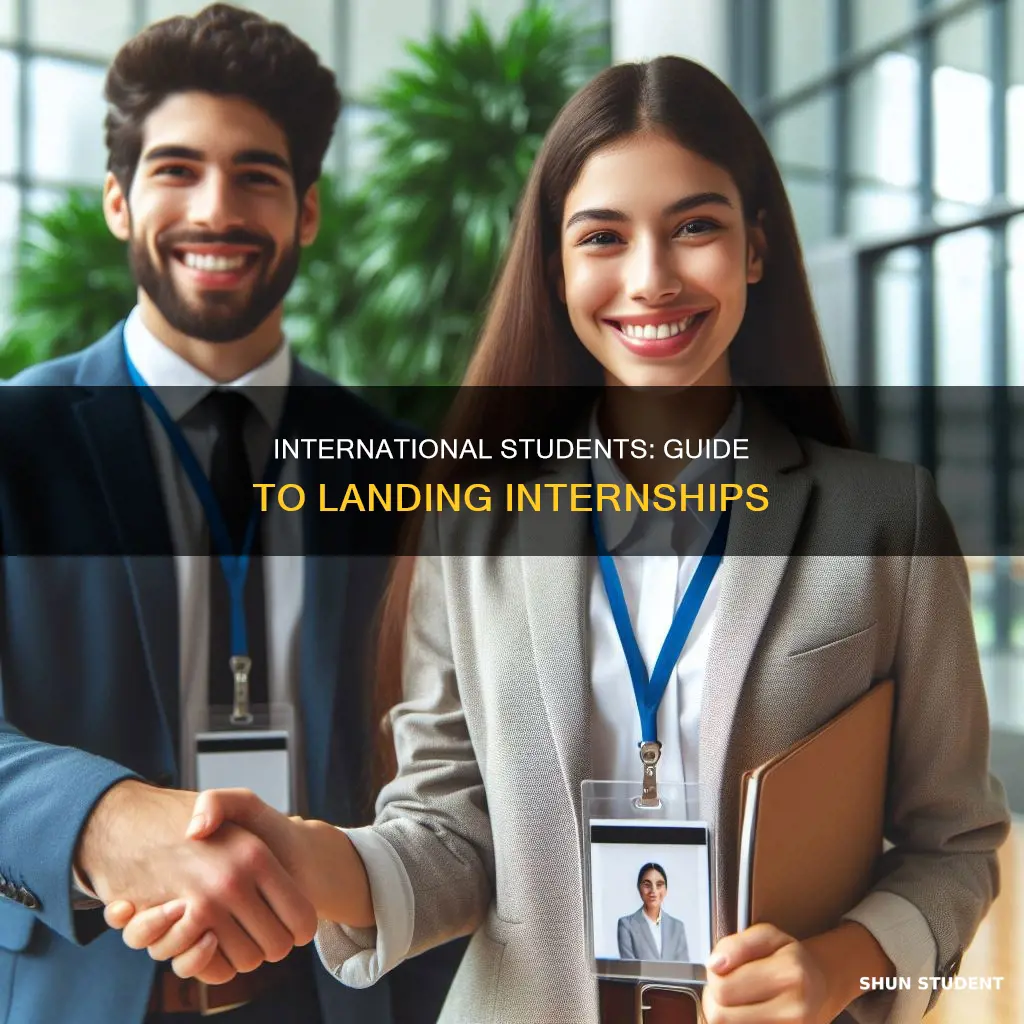 how to apply to internships as international student