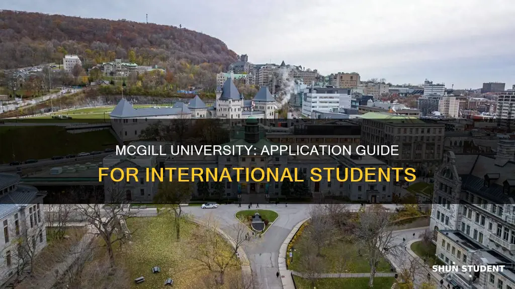 how to apply to mcgill as an international student