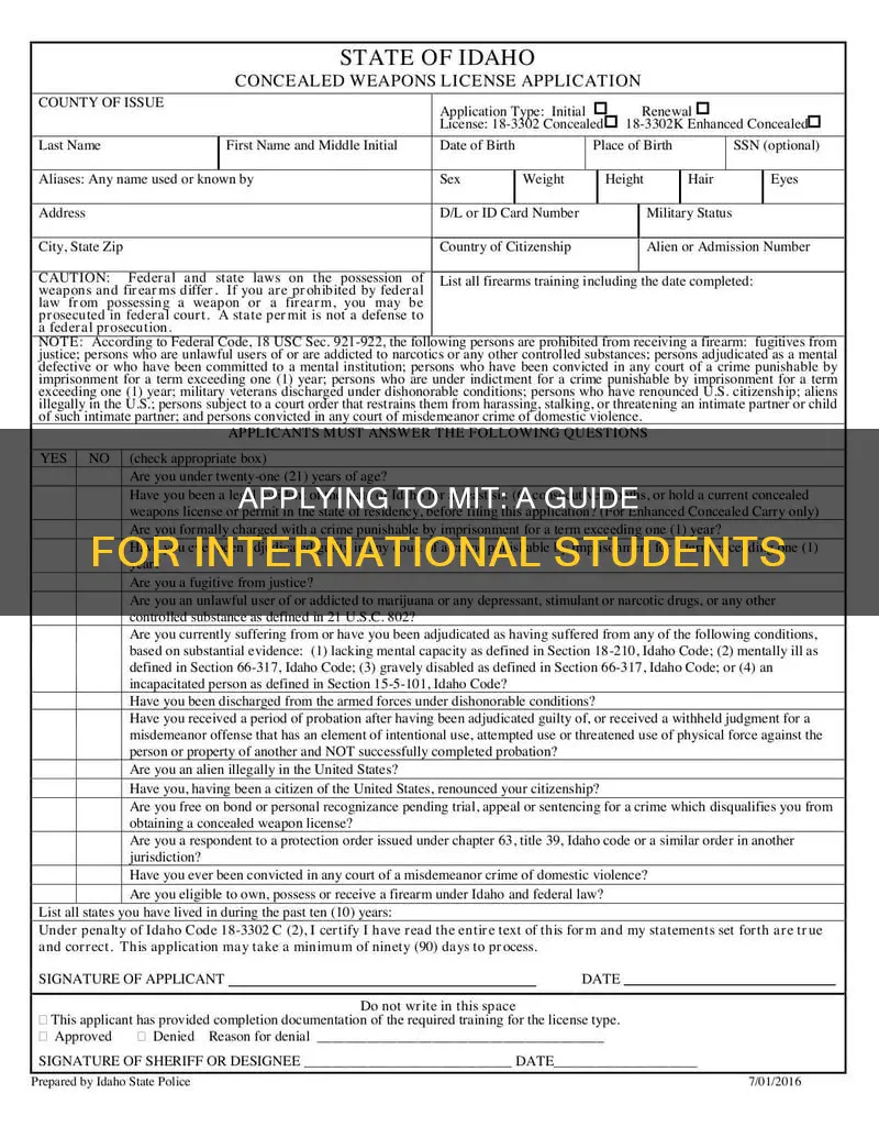 how to apply to mit as an international student
