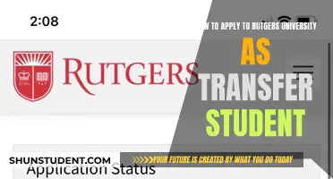 Transfer Student Guide: Applying to Rutgers University