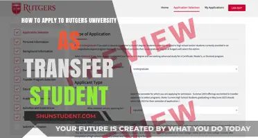 Transferring to Rutgers University: Application Guide