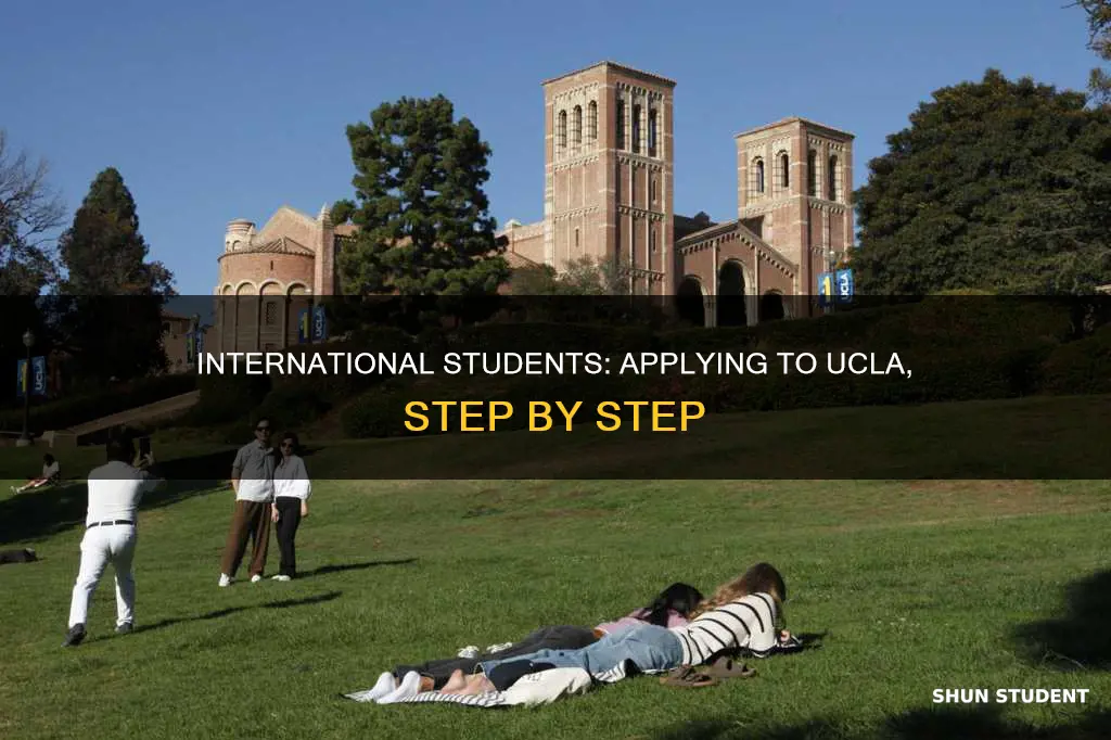how to apply to ucla as an international student