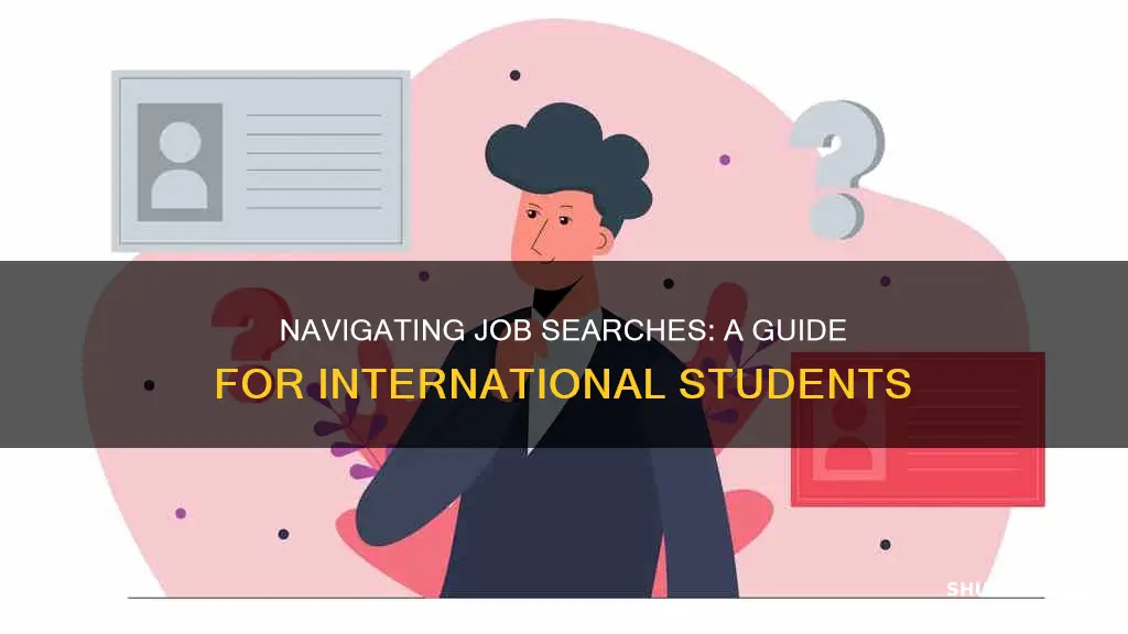 how to approach for job international student