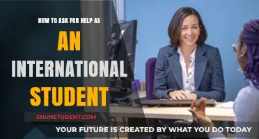 International Students: Asking for Help When You Need It