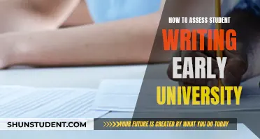 Unleash Your Student's Writing Potential: Early Assessment Strategies for University Success