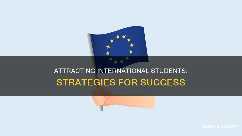 how to attract international students