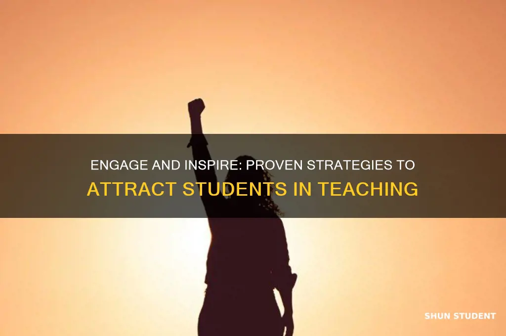 how to attract students while teaching